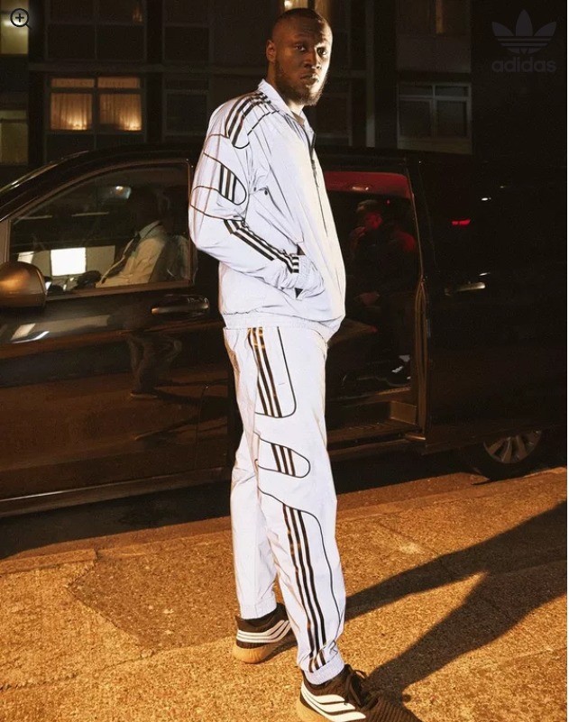 mens reflective tracksuit
